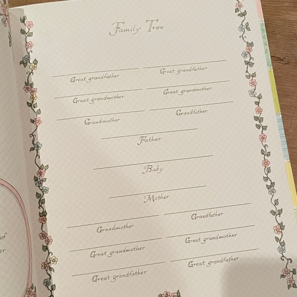 NWOT Baby Milestones Book Birth to 7 years Boy or Girl New Baby Gift Shower - Picture 4 of 5